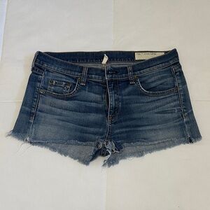 rag & bone Distressed Denim Jean Shorts